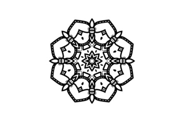 mandala circular pattern