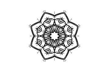 mandala circular pattern