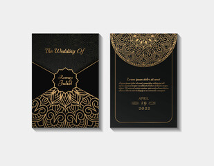 Wedding Premium Invitation Card Design Template