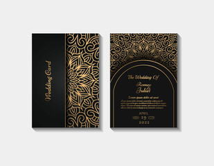 Wedding Premium Invitation Card Design Template