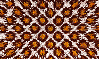 Leopard Fur Pattern Background