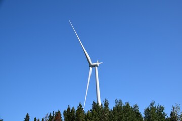 Wind Farm of Mt. Ste-Marguerite