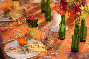 Indian-themed decor