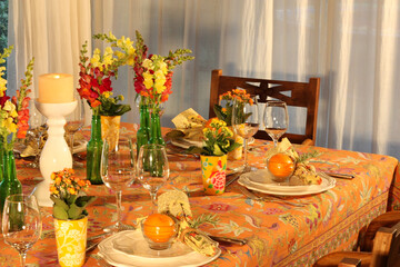 Indian-themed decor