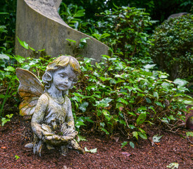 Obraz premium schöner Engel mit goldenem Haar