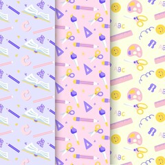 Back School Patterns Collection