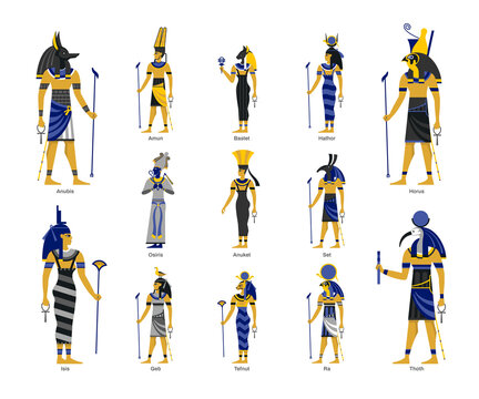 Egypt Ancient Gods Set
