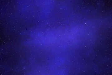Starry night sky.  Galaxy space background.  