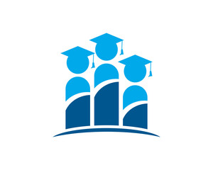people scholarship student logo