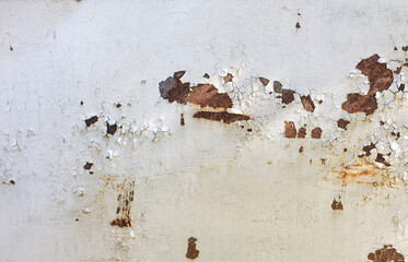 Old rusty metal sheet abstract background