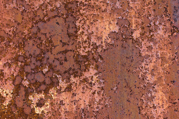 Old rusty metal sheet abstract background
