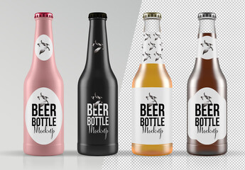 Beer Bottle Mockup