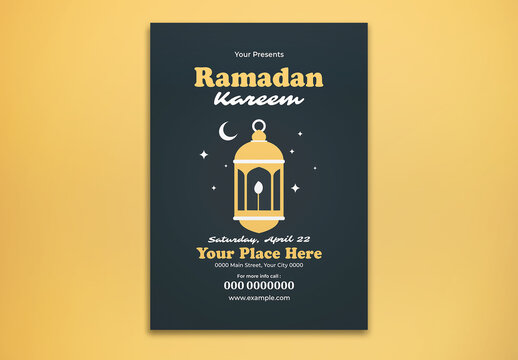 Ramadan Kareem Flyer 