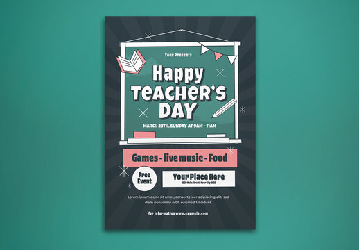 Teacher's Day Flyer