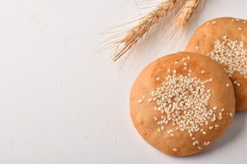 Maryam bread, molasses, yellow bread, yeast, flour, baker