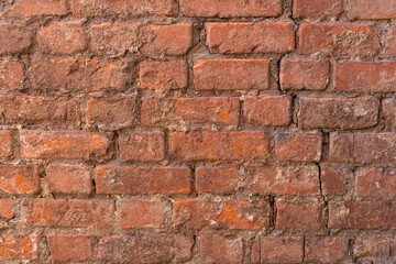 textured brick medieval red brick wall