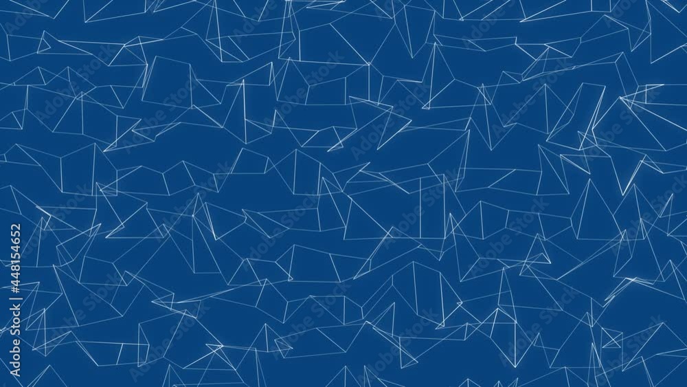 Poster abstract sci-fi white grid or wireframe net footage. digital dynamic wave. bright glowing neon light