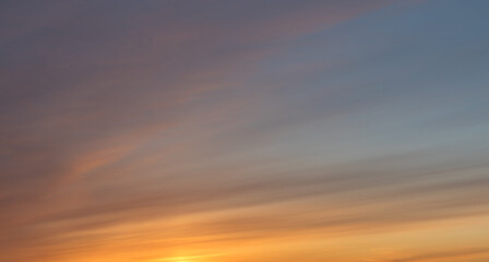 Scottish Sunrise/Sunset Sky