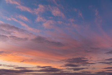 Scottish Sunrise/Sunset Sky