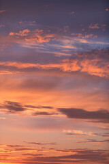 Fototapeta premium Scottish Sunrise/Sunset Sky