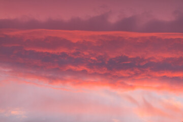 Fototapeta na wymiar Scottish Sunrise/Sunset Sky