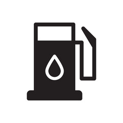 Gas station icon - petrol pump icon - fuel station icon