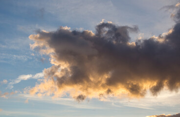 Naklejka na ściany i meble Scottish Sky & Clouds
