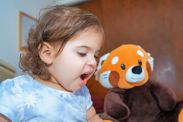 portrait of a little child