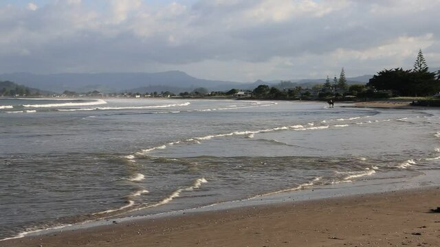 High tide on Mercury Bay - New Zealand