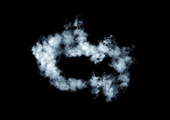 雲の渦のイラスト