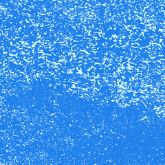 Blue vintage grunge abstract texture. Distress urban texture of stains, ink, dots, stripes, scratches. Retro colored pattern. Design element for banner, poster, template and abstract background