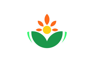 Abstract Leaf for business logo Vector