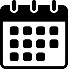 calendar icon vector. calendar symbols. Meeting Deadlines icon. Time management .Appointment schedule flat icon 