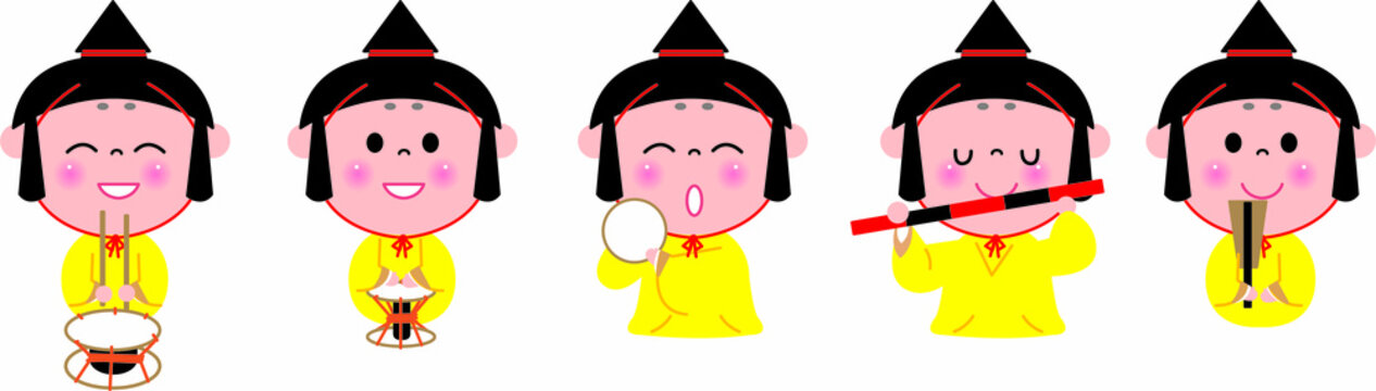 373 Best 五人囃子 Images Stock Photos Vectors Adobe Stock