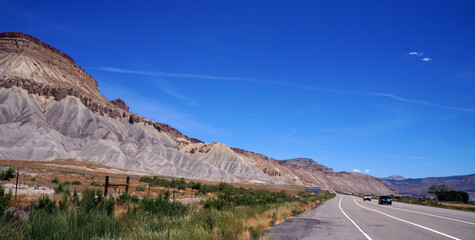 Western Road with Erosion