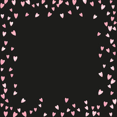 Obraz premium Glamour Shimmer. Rose Engagement Particles. Pink