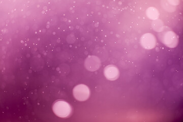 Purple lights bokeh background.