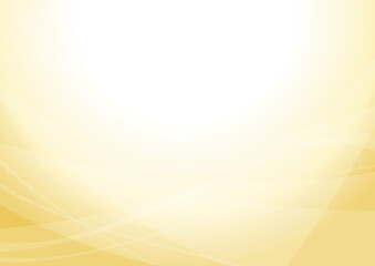 背景　曲線　黄色　オレンジ