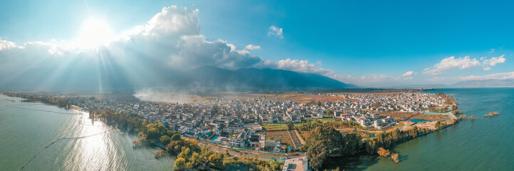 Dali city skyview