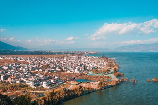 Dali city skyview