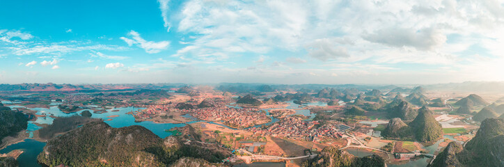 Fototapeta premium panorama of the city
