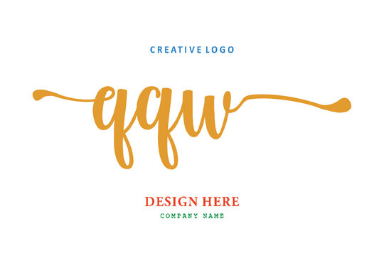 QQW lettering logo is simple, easy to understand and authoritative