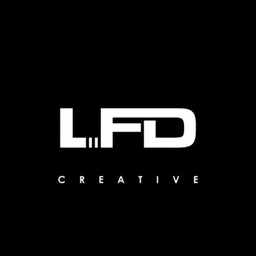 LFD Letter Initial Logo Design Template Vector Illustration