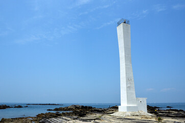 Obraz premium 浜諸磯 諸磯埼燈台 灯台