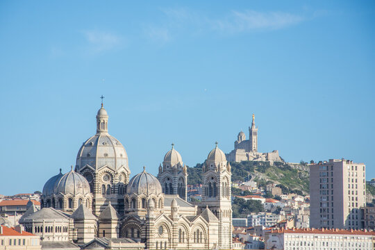 discovery of the harbor of Marseille and the islands of the region, France