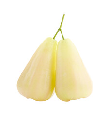 rose apple fruit isolted on white background