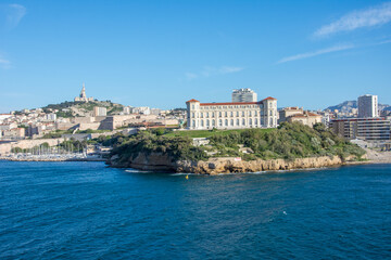 discovery of the harbor of Marseille and the islands of the region, France