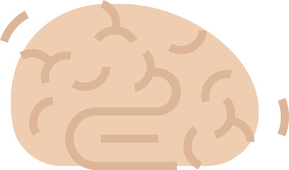 Brain icon. Medical Check up concept icon style