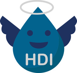 HdI Icon. Medical Check up concept icon style
