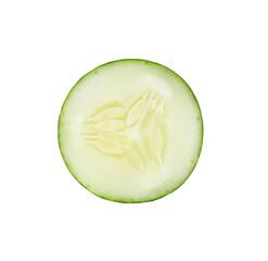 cucumber isolated on white background